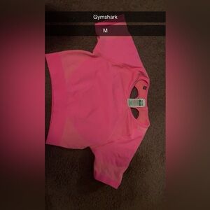 Gymshark Bright Pink Crop Top